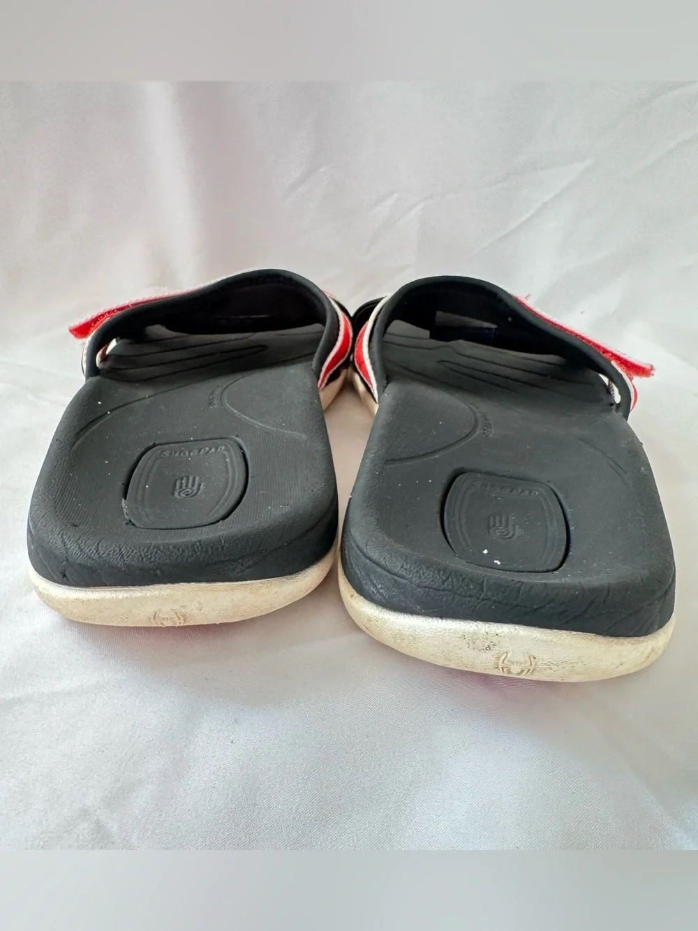 Teva TIRRA Slide Sandals Black Women’s Size 7 Red White Black Outdoor Waterproof
